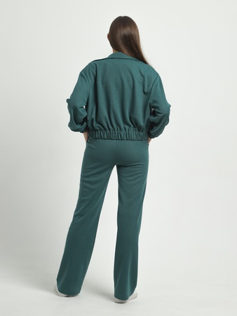 Örme fermuarlı eşofman