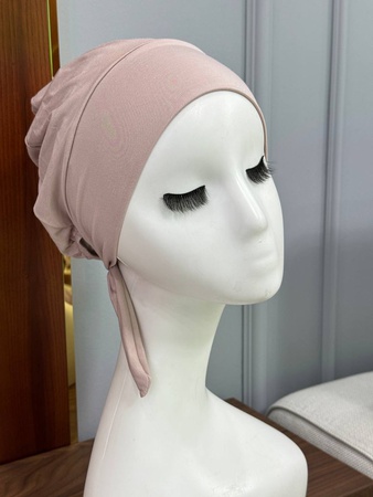 Шапка на завязках под хиджаб