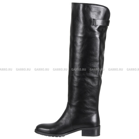 Сапоги 7058 чёрные,натуральная кожа