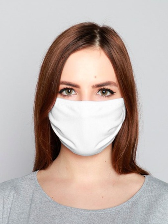 Маска для лица белая