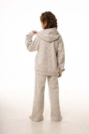 Костюм спортивный серый для девочки Yumster YG.21.42.005