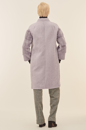 Пальто женское Silverfox модель 804-лаванда