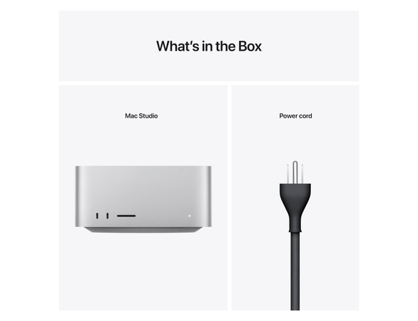 BNIB Apple Mac Studio M1 MAX 10-ядерный процессор 24-ядерный графический процессор 64 ГБ 512 ГБ SSD
