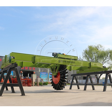 Çarklı Tip Gübre Kompost Çevirici