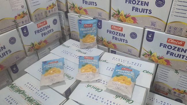 Замороженный Джекфрут мякоть. Замороженные фрукты с заводов OLMISH