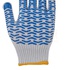 Рабочие перчатки с ПВХ волнами и точками