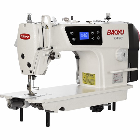 Baoyu GT180H, промышленная швейная машина челночного стежка с встроенным сервомотором, для средних и тяжелых тканей