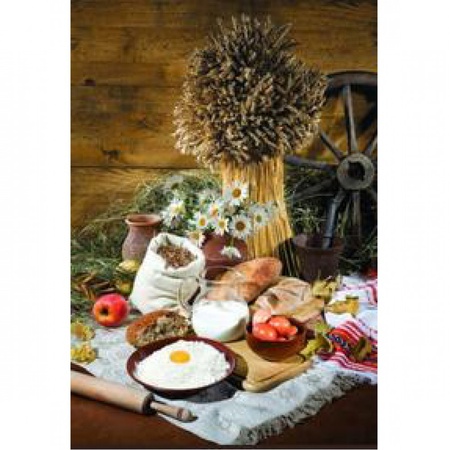 Деревенское утро /4 листа