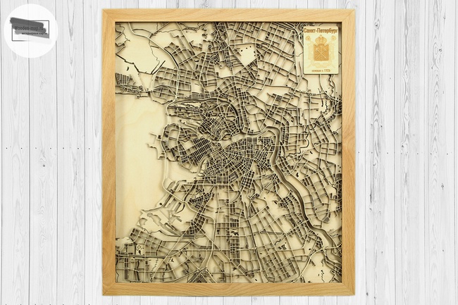 Карта Санкт-Петербурга