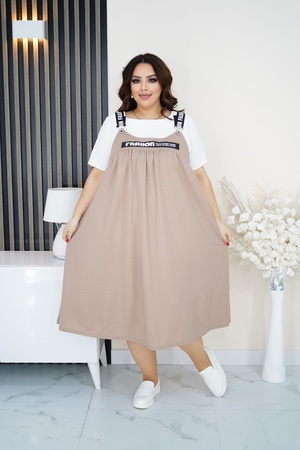 Сарафан + футболка №0166