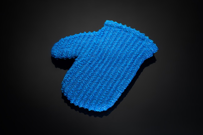 Children's bath sponge "Mitten"