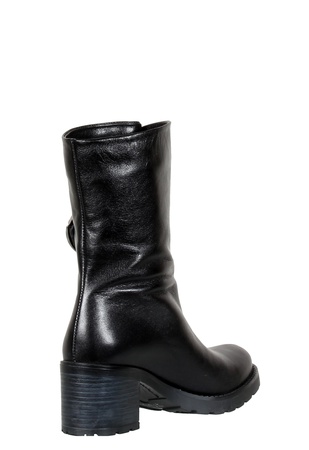 Женские полусапоги, натуральная кожа <G7166>