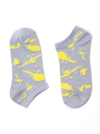 Erkek / bayan kısa çorap "Boya lekeleri" Dzen ve Smile