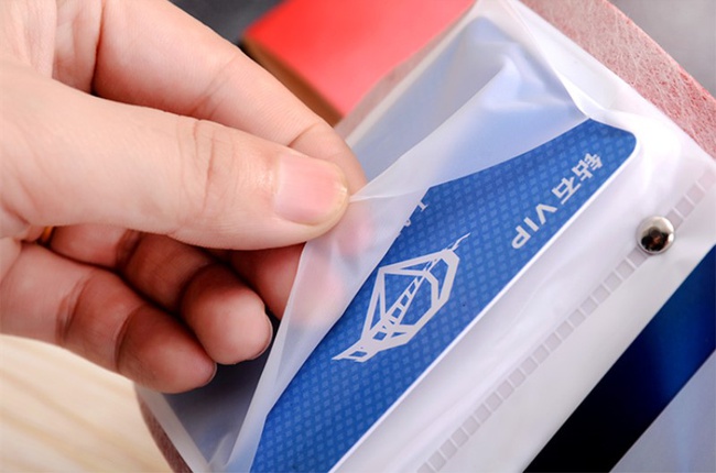 Визитница на кнопочке