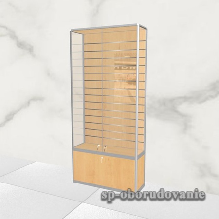 Витрина 2000х800х300 задняя стенка Э-панель