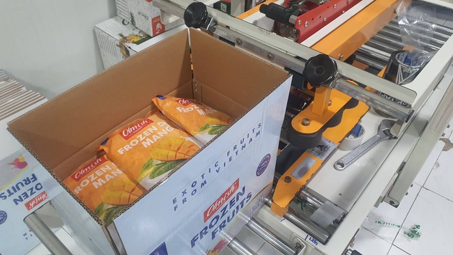 Замороженный Манго половинки. Замороженные фрукты с заводов OLMISH