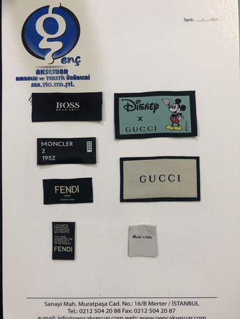 Бирка этикет