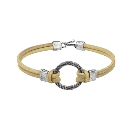 W-K-RP-104 Кожаный браслет, колье, серьги, комбайн