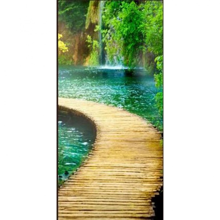 Дорожка к водопаду /3листа дверные