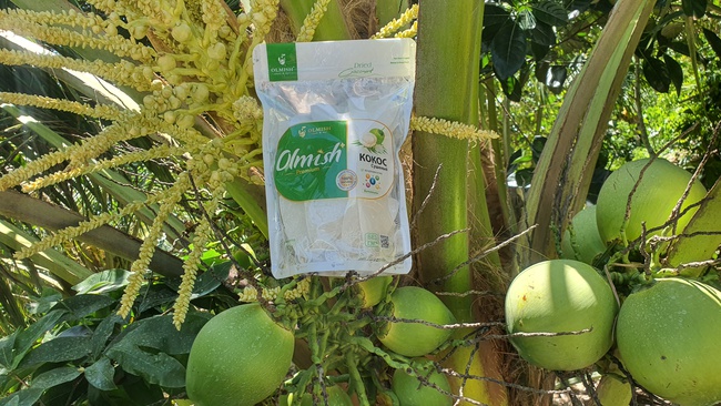 Сушеный Кокос. Сухофрукты с заводов OLMISH