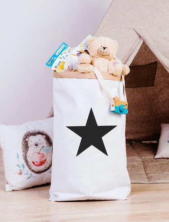 Эко-мешок для хранения детских игрушек «Звезда»