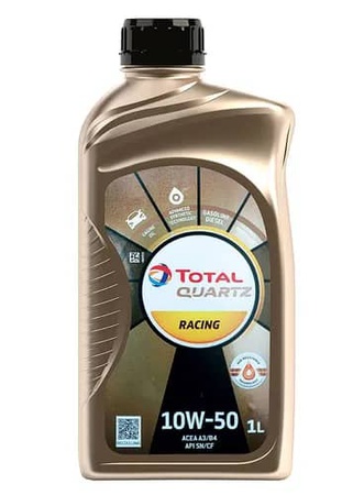 Моторное масло Total QUARTZ RACING 10W-50 Синтетическое 1 л