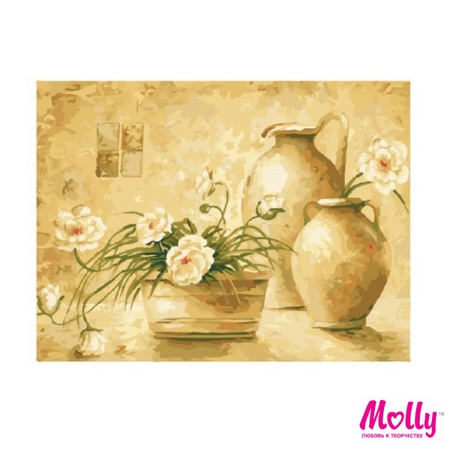 Картина по номерам Натюрморт в пастельных тонах