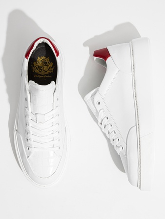 Кожаные кеды / кроссовки ручной работы из 100% итальянской кожи Made in Europe