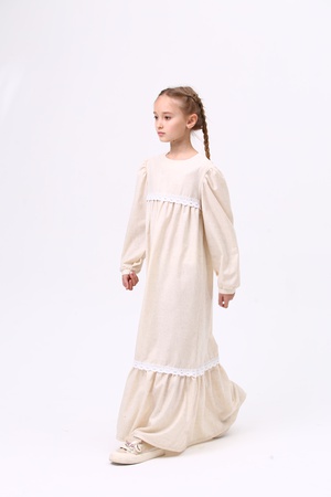 7. Kızlar için yazlık elbise (7-Çocuk partisi elbisesi)