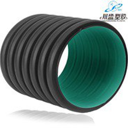 HDPE двухслойная гофрированная труба