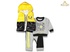 AGUMİNİ 90166-BABY BOY 9/18 MONTHS EMOJI-PRINTED 3-PIECES CLOTHING SET WITH A VEST