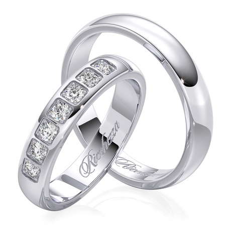 Обручальные кольца NR35