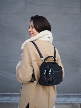 CS4468 Сумка-рюкзак женский 2в1