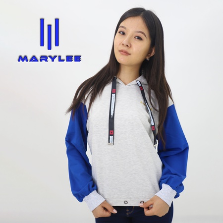 Женские трикотажные худи оптом с принтом (щелкография)