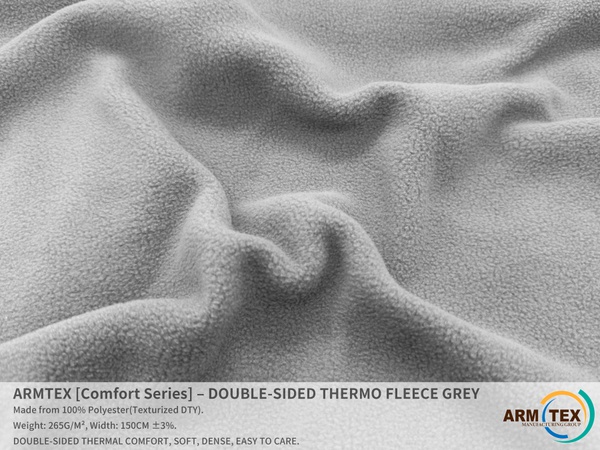 ARMTEX [Серия Комфорт] – Двусторонний Термофлис | OMI СЕРЫЙ