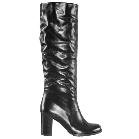 Сапоги женские, натуральная кожа<G615>