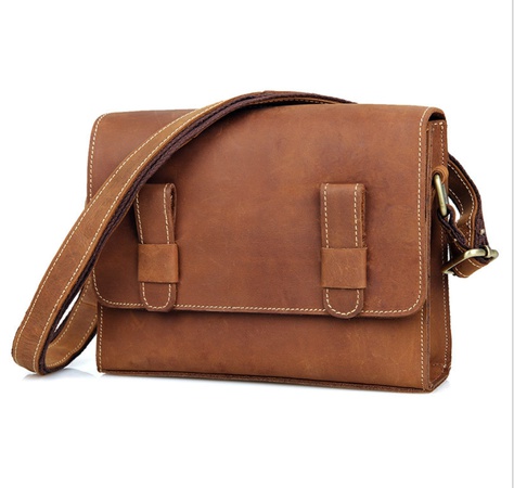 Deri retro bayan çantası