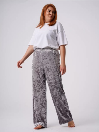 Велюровые брюки