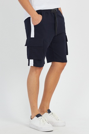 Kargo cepli erkek şort