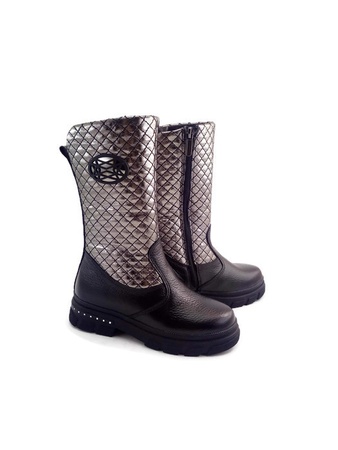 Кожаные зимние сапожки Tobi 32-36