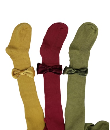 Çocuk Kilotlu Çorap Kurdeleli Çizgili 6’lı