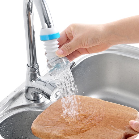 Kitchen faucet nozzle water saving flexible