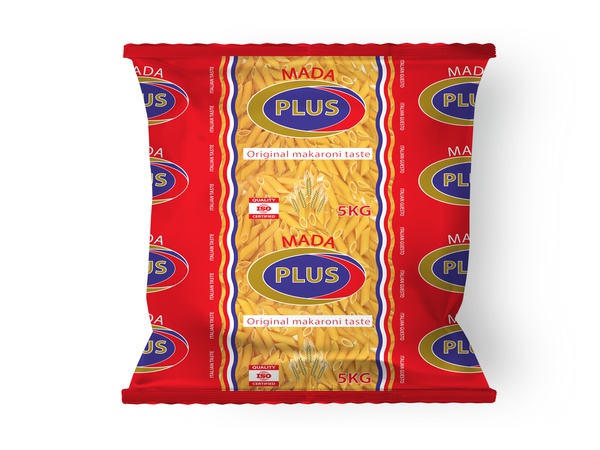 Short cut macaroni, All shapes, 5 kg, Mada plus brand,Elbow pasat, Penne pasta, Vermicelli pasta