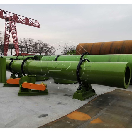 Вращающийся барабанный охладитель