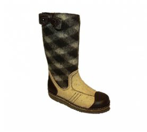 23418 Untovalenki m / child t. Filzwolle tep schwarz