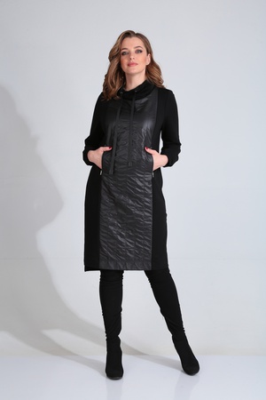 Elbise 420-124 siyah