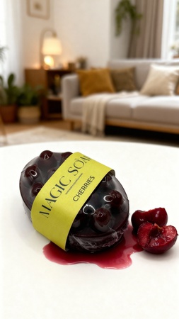 Soap bar and massage soap grape issabella