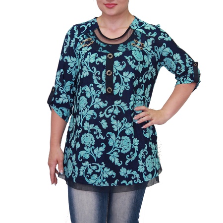 туника сетка