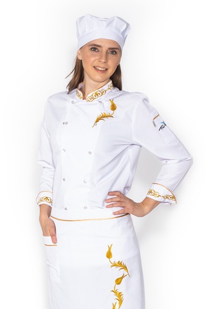 Overalls for staff of restaurants, cafes and shops