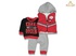 AGUMİNİ 90162-TODDLER BOY 2/4 YEARS COOL 3-PIECES CLOTHING SET WITH A VEST